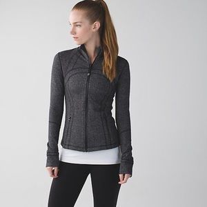Lululemon Define Jacket in Heathered Herringbone